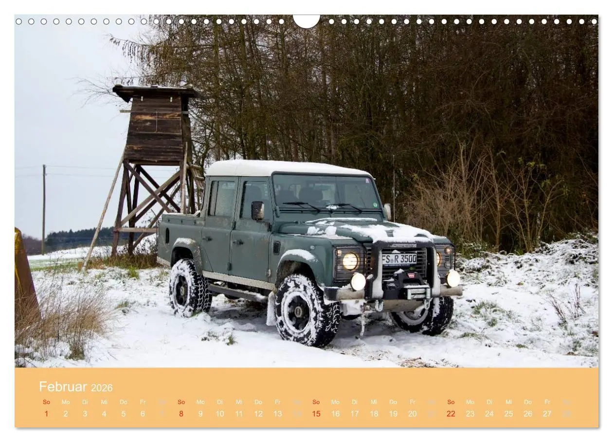 Bild: 9783457976241 | Defender für's Grobe (Wandkalender 2026 DIN A3 quer), CALVENDO...