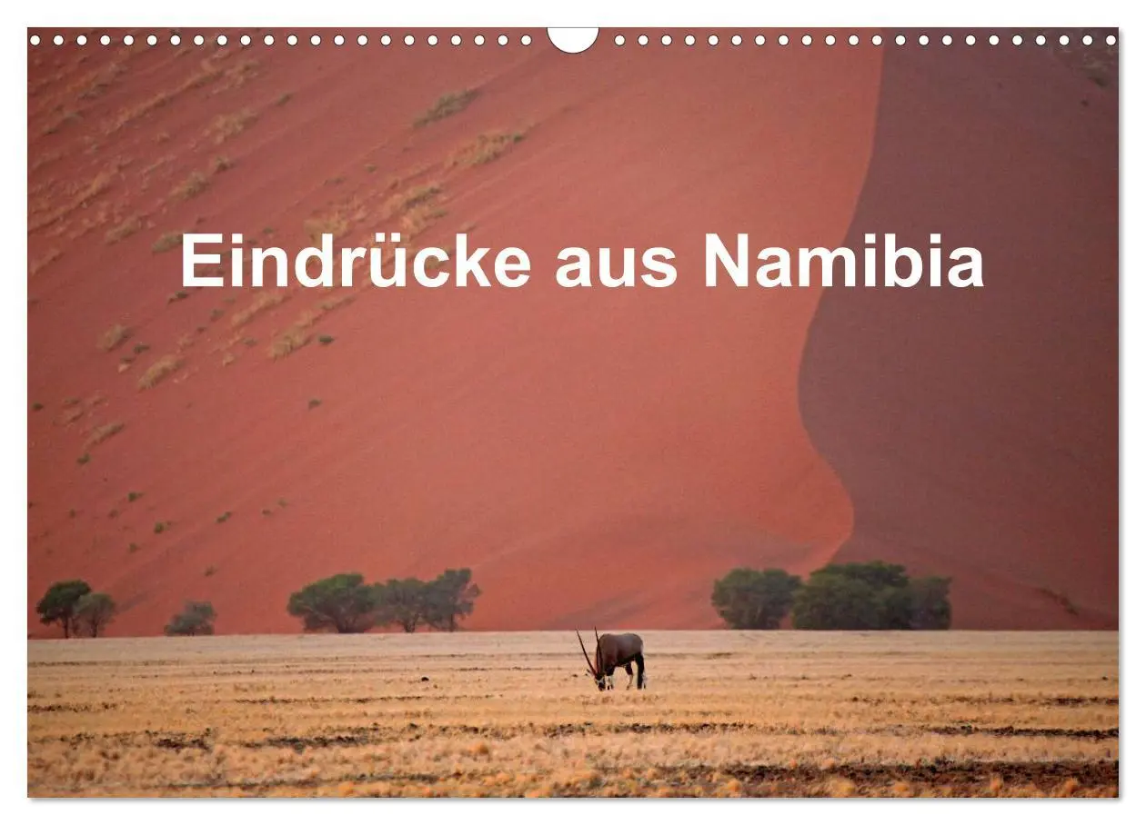 Cover: 9783516206241 | Eindrücke aus Namibia (Wandkalender 2026 DIN A3 quer), CALVENDO...