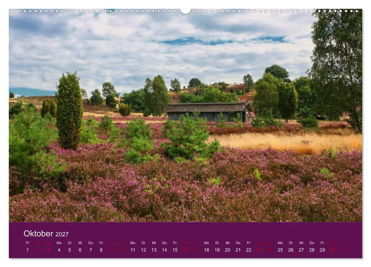 Bild: 9783569846241 | Die Heide blüht (hochwertiger Premium Wandkalender 2027 DIN A2...