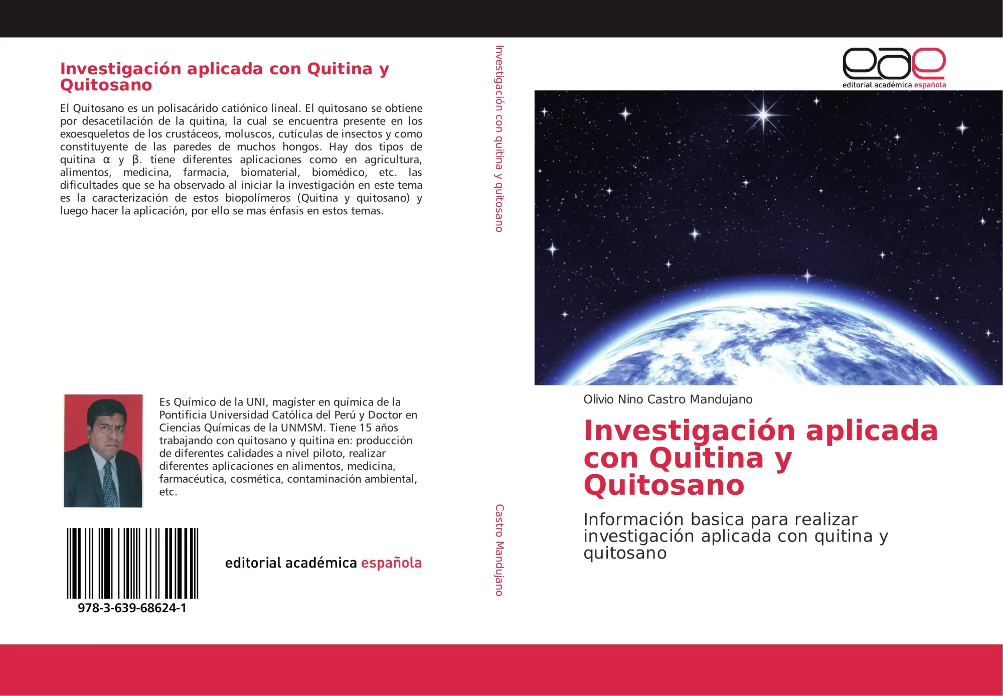 Cover: 9783639686241 | Investigación aplicada con Quitina y Quitosano | Mandujano | Buch