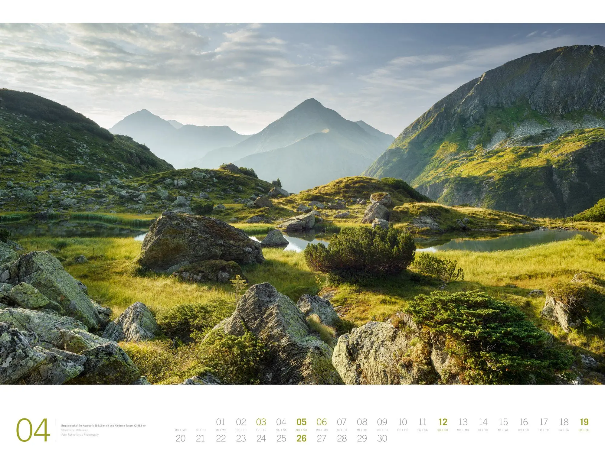 Bild: 9783838436241 | Alpen Gallery Kalender 2026 | Ackermann Kunstverlag GmbH | Kalender