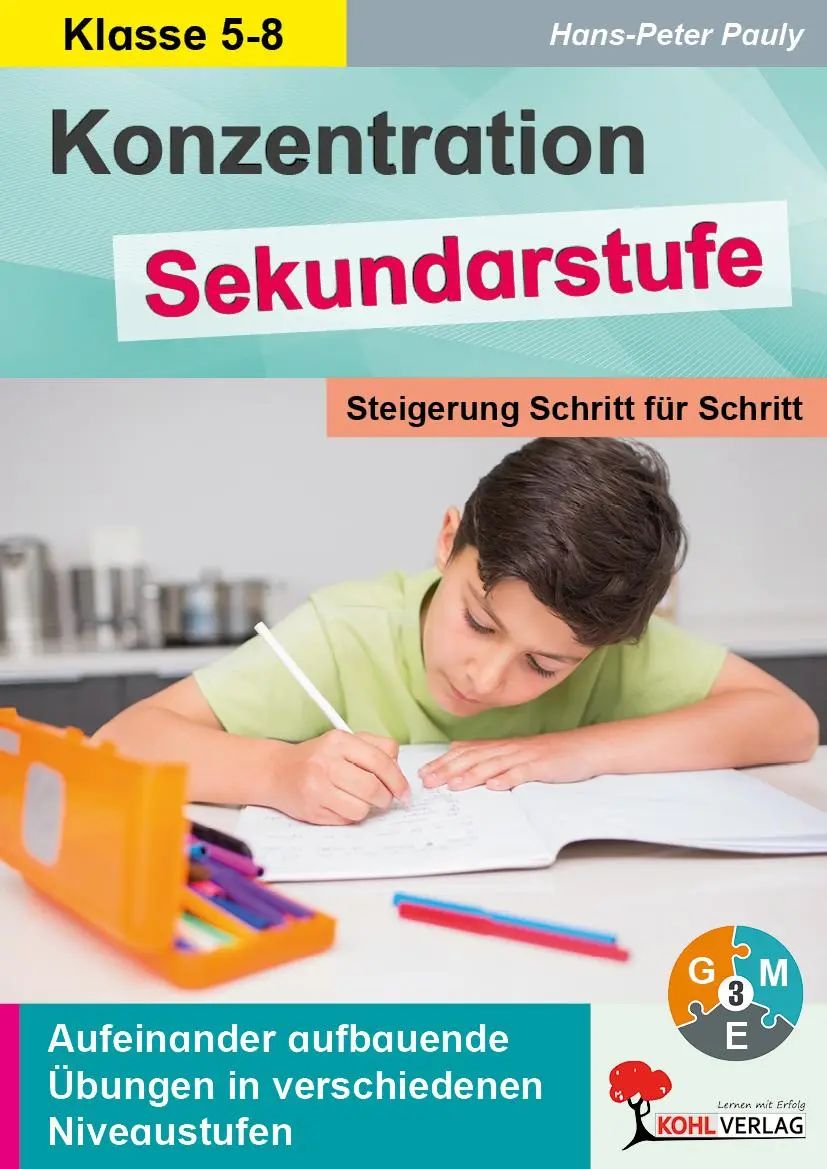 Bild: 9783956866241 | Konzentration Sekundarstufe | Steigerung Schritt für Schritt | Pauly