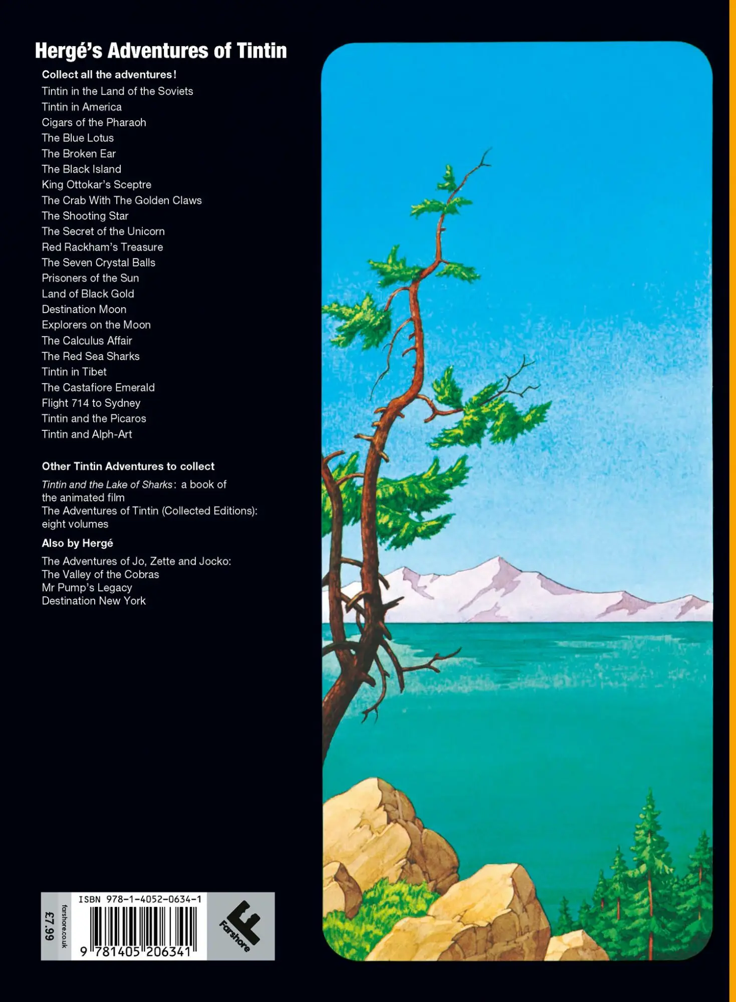 Rückseite: 9781405206341 | Tintin and the Lake of Sharks | Herge | Taschenbuch | Englisch | 2003