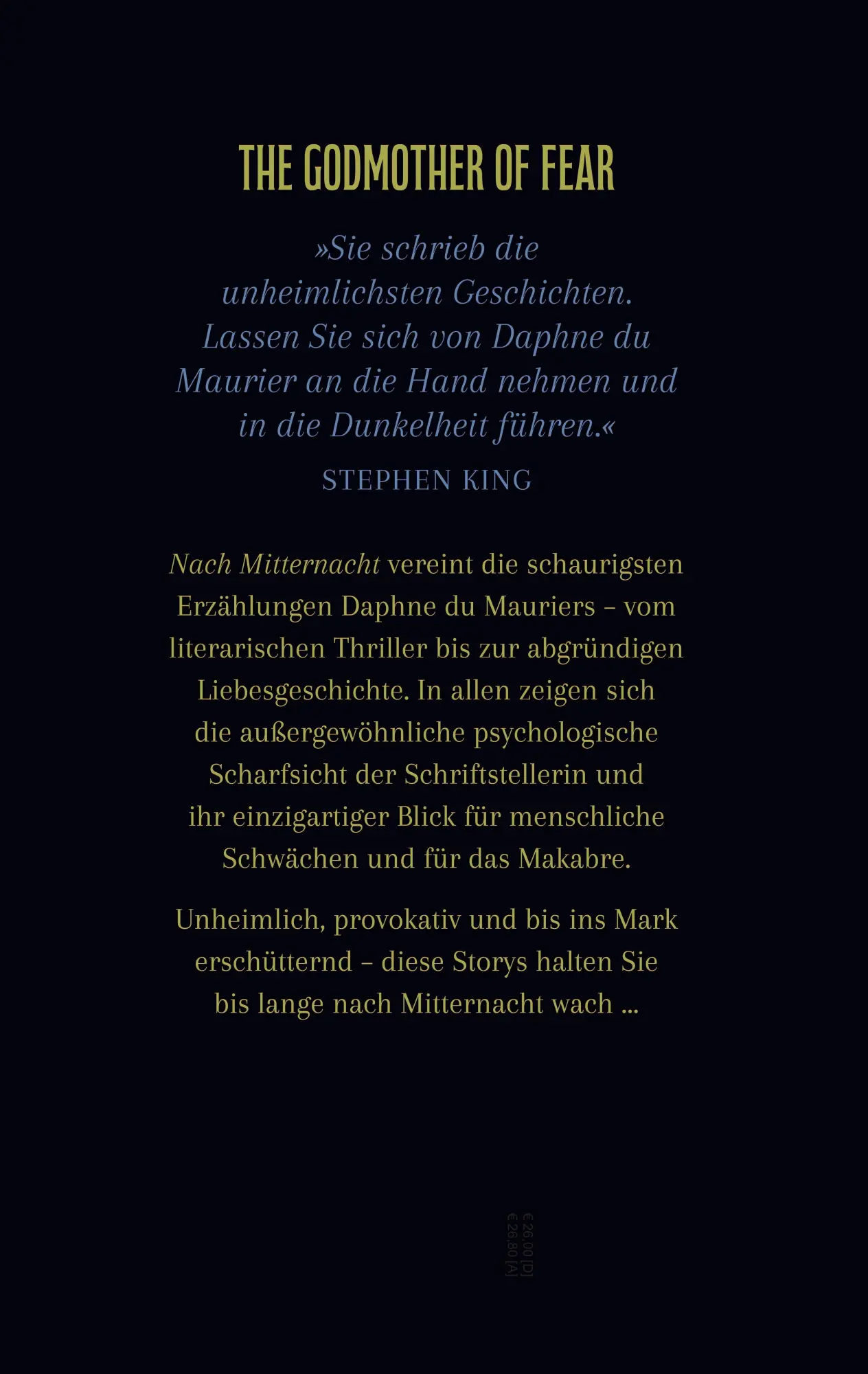 Rückseite: 9783458646341 | Nach Mitternacht | Daphne du Maurier | Buch | 637 S. | Deutsch | 2026
