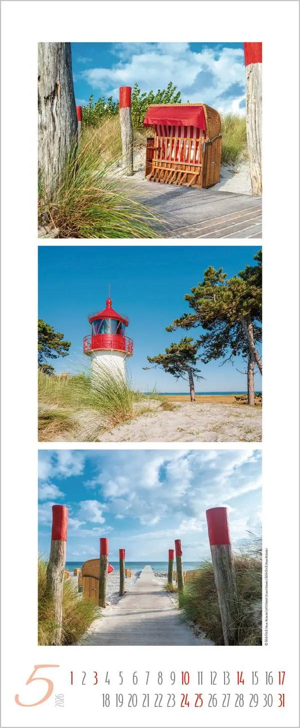 Bild: 9783731886341 | Meeresrauschen 2026 | Verlag Korsch | Kalender | Spiralbindung | 14 S.