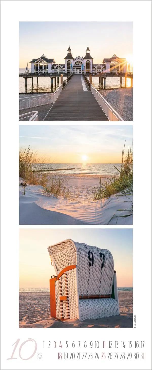 Bild: 9783731886341 | Meeresrauschen 2026 | Verlag Korsch | Kalender | Spiralbindung | 14 S.