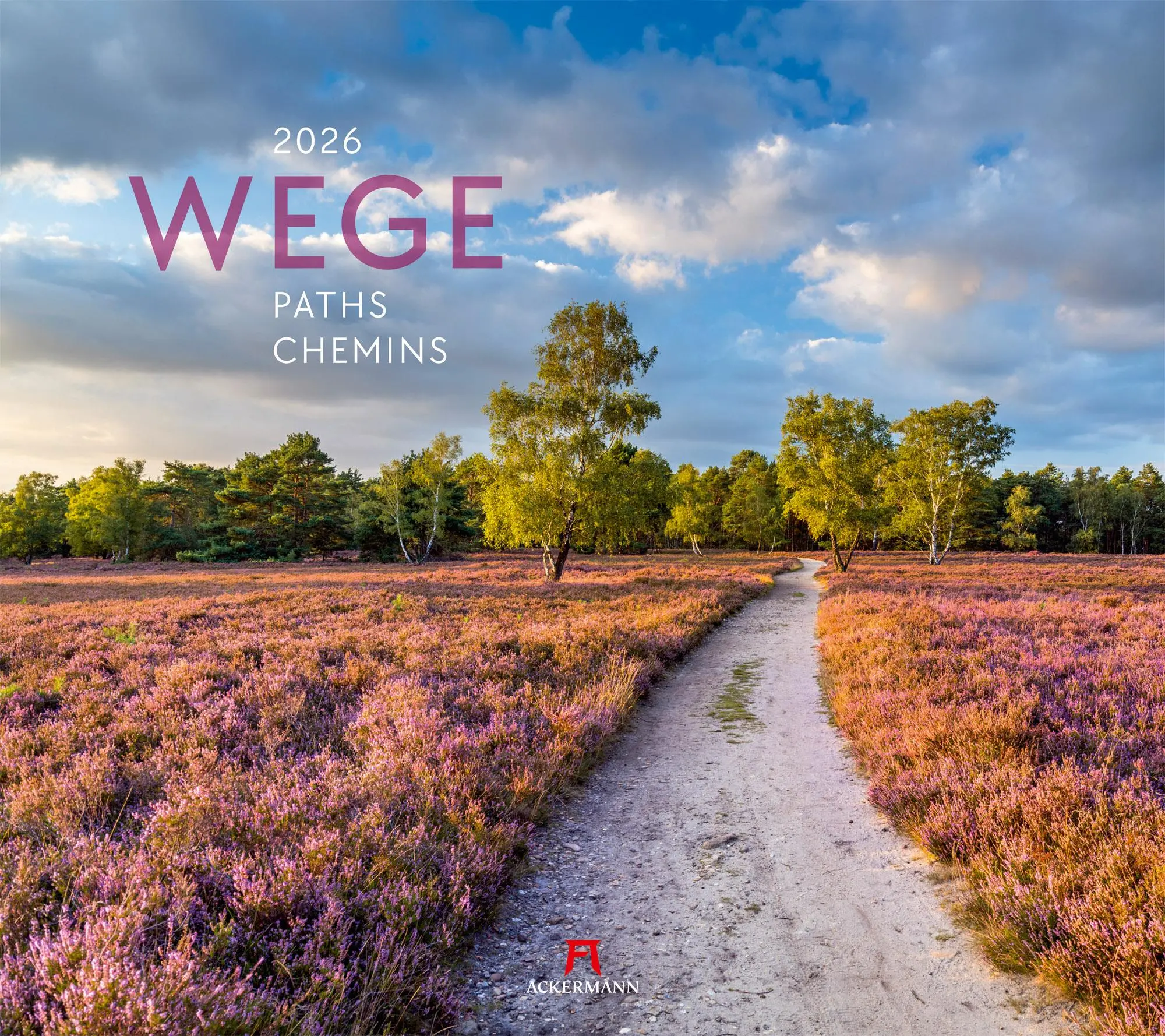 Cover: 9783838426341 | Wege Kalender 2026 | Ackermann Kunstverlag GmbH | Kalender | 14 S.