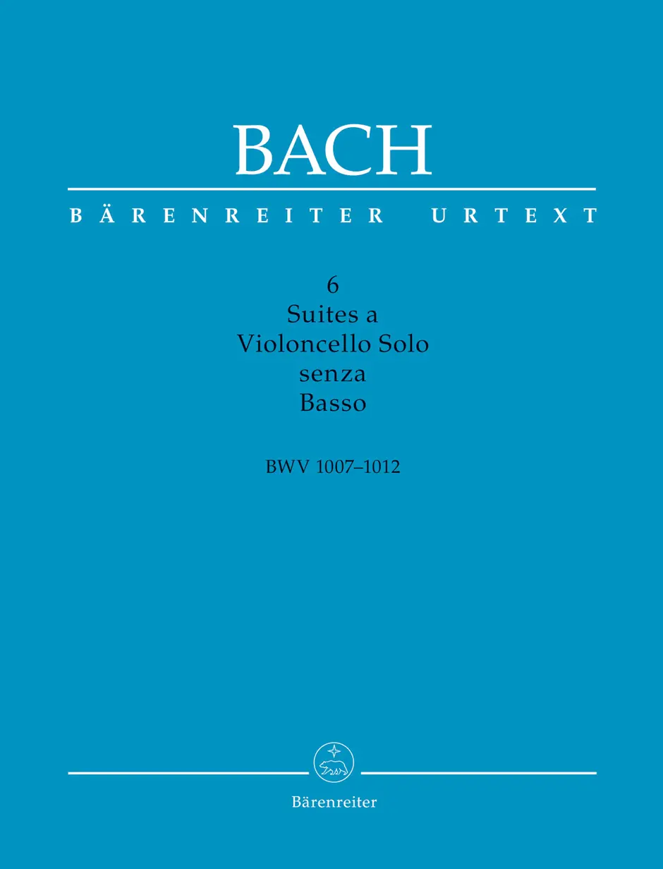 Cover: 9790006566341 | Sechs Suiten für Violoncello solo BWV 1007-1012, Noten, Textbd. und...