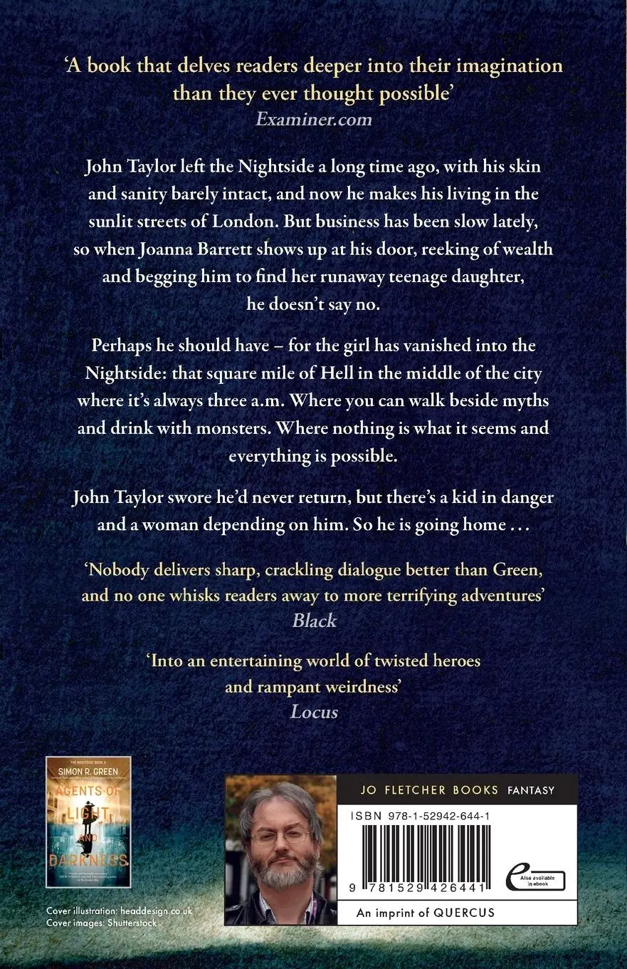Rückseite: 9781529426441 | Something from the Nightside | Nightside Book 1 | Simon Green | Buch
