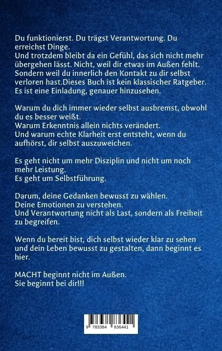 Bild: 9783384836441 | MACHT | Hör auf zu funktionieren und beginne zu leben | Johanning