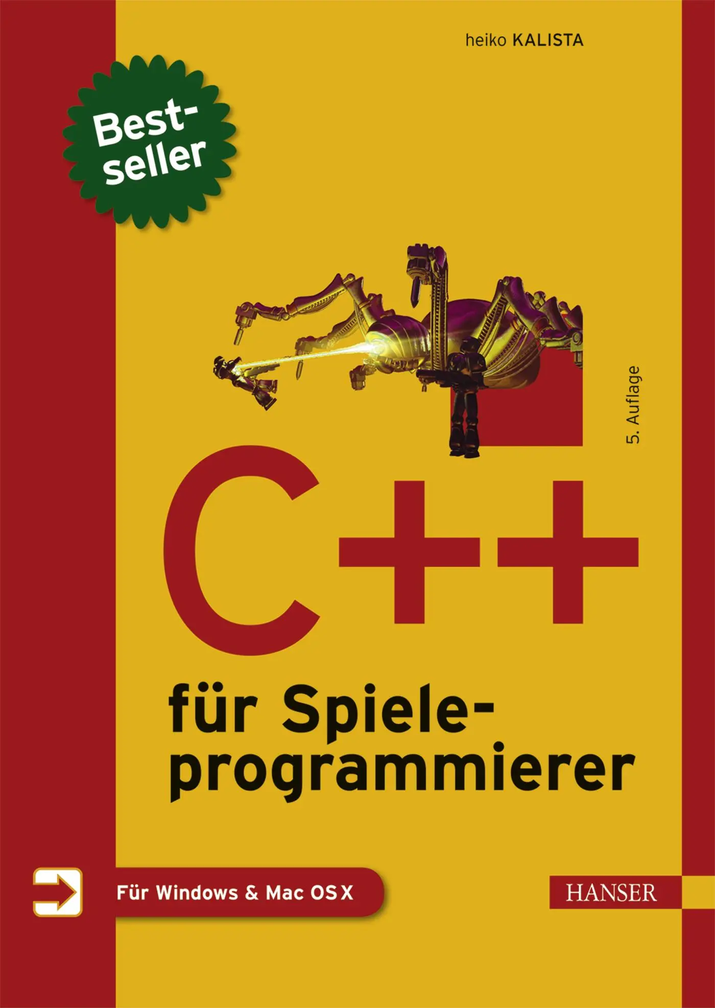 Cover: 9783446446441 | C++ für Spieleprogrammierer | Heiko Kalista | Buch | 515 S. | Deutsch Cover: 9783446446441 | C++ für Spieleprogrammierer | Heiko Kalista | Buch | 515 S. | Deutsch