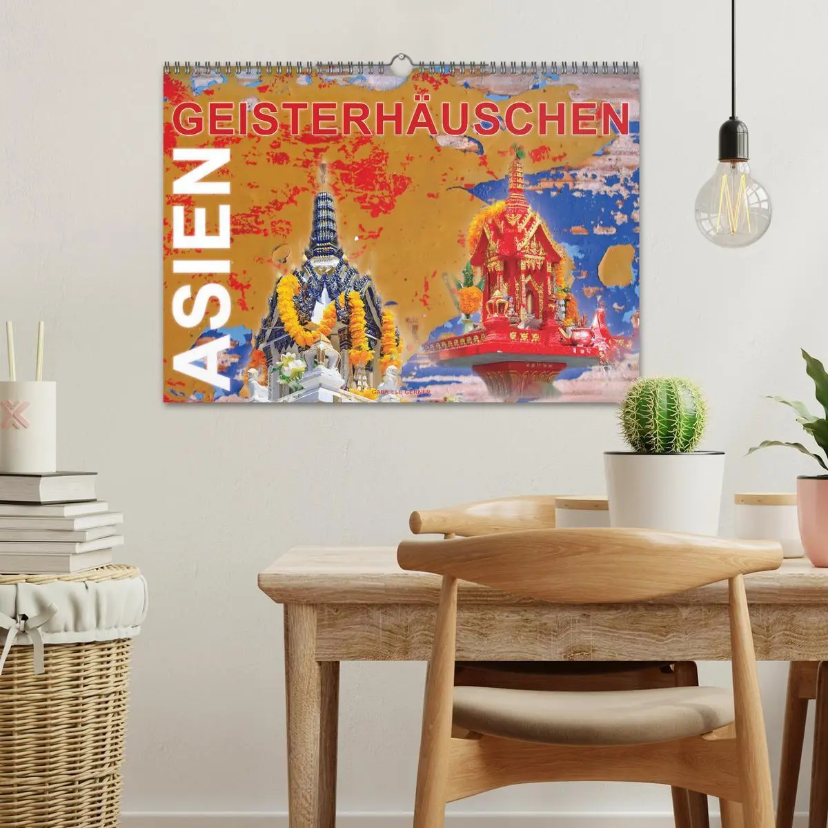 Bild: 9783457336441 | Asien Geisterhäuschen (Wandkalender 2026 DIN A3 quer), CALVENDO...