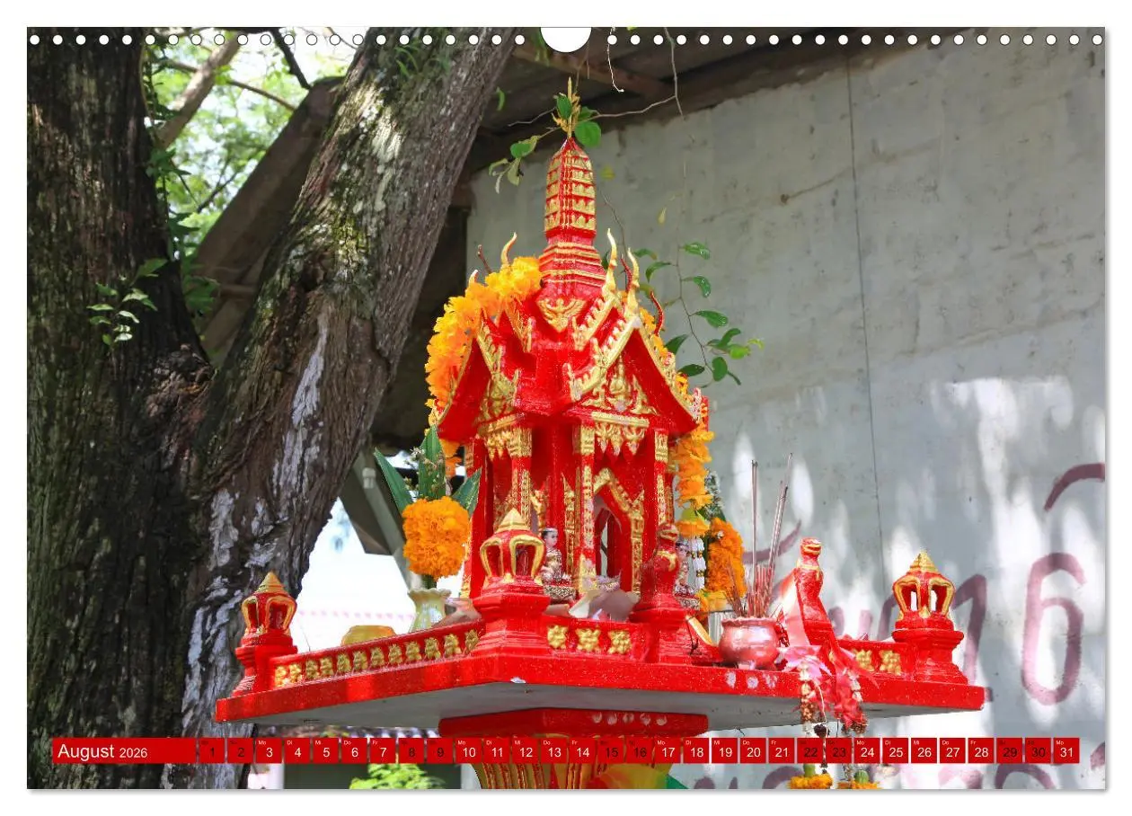 Bild: 9783457336441 | Asien Geisterhäuschen (Wandkalender 2026 DIN A3 quer), CALVENDO...