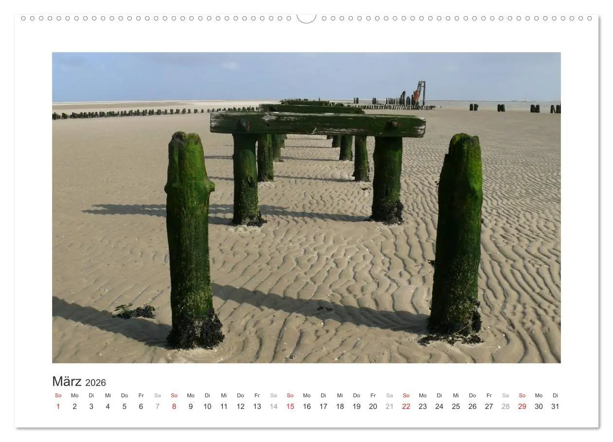 Bild: 9783457956441 | Wangerooge. Der Charme des Ostanlegers (Wandkalender 2026 DIN A2...