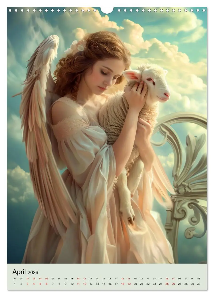 Bild: 9783516286441 | Engel - Eleganz mit himmlischen Attributen (Wandkalender 2026 DIN...