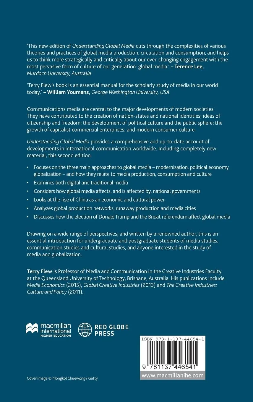 Rückseite: 9781137446541 | Understanding Global Media | Terry Flew | Buch | XI | Englisch | 2018