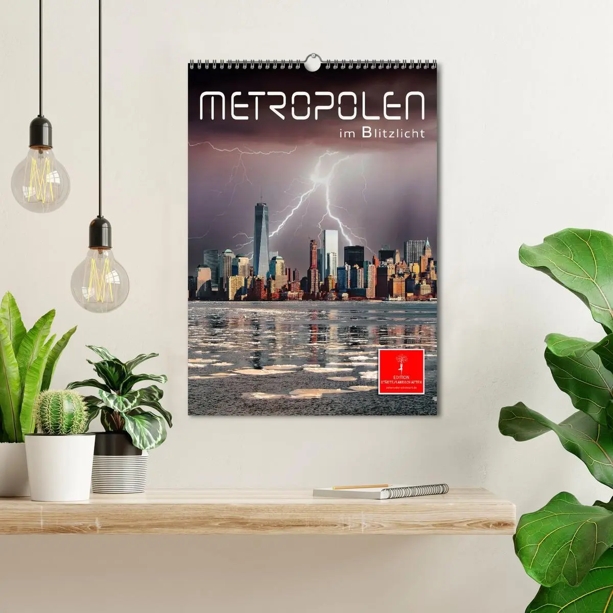 Bild: 9783516346541 | Metropolen im Blitzlicht (Wandkalender 2026 DIN A3 hoch), CALVENDO...