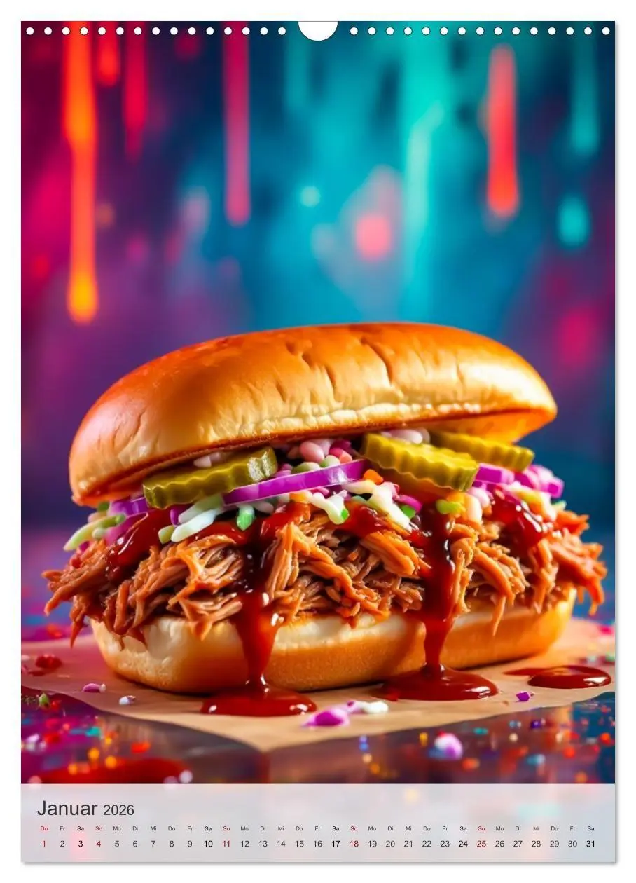 Bild: 9783516726541 | I Love Fast Food - Snack Attack! (Wandkalender 2026 DIN A3 hoch),...