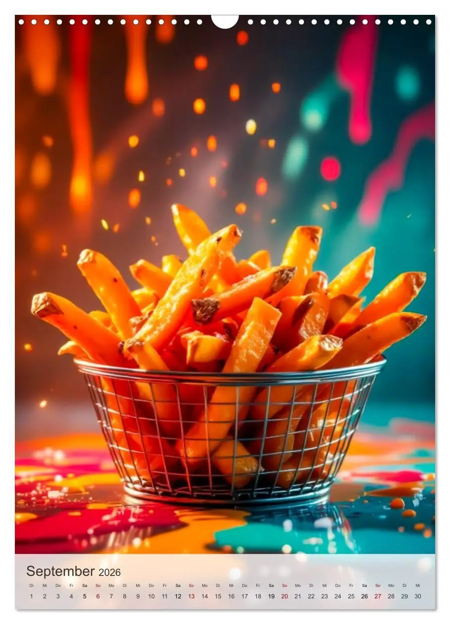 Bild: 9783516726541 | I Love Fast Food - Snack Attack! (Wandkalender 2026 DIN A3 hoch),...