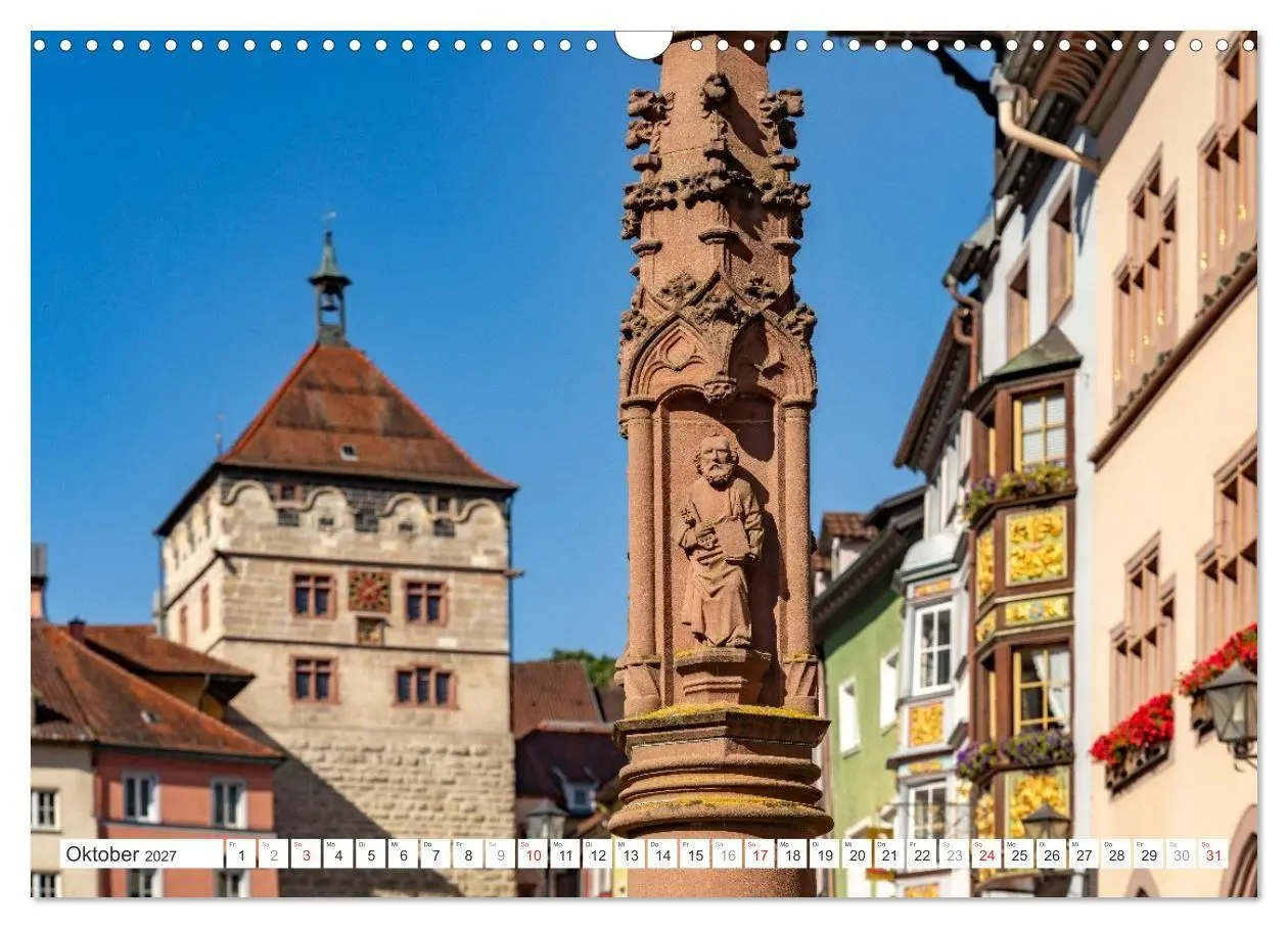 Bild: 9783516966541 | Deutschlands schönste Altstädte - Baden-Württemberg (Wandkalender...