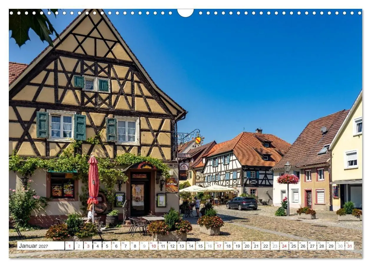 Bild: 9783516966541 | Deutschlands schönste Altstädte - Baden-Württemberg (Wandkalender...