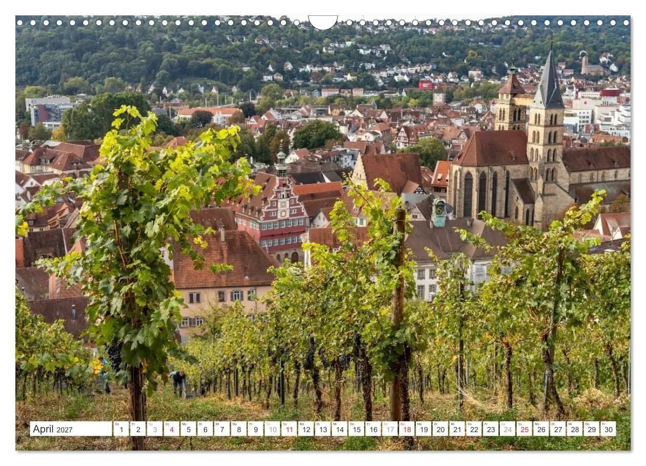 Bild: 9783516966541 | Deutschlands schönste Altstädte - Baden-Württemberg (Wandkalender...