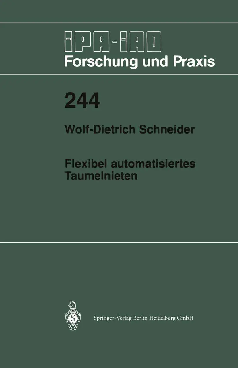 Cover: 9783540626541 | Flexibel automatisiertes Taumelnieten | Wolf-Dieter Schneider | Buch