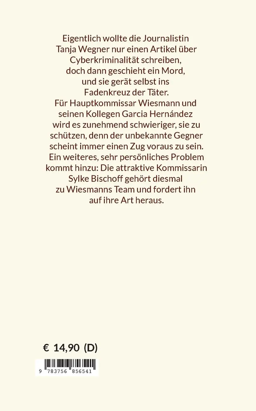 Rückseite: 9783756856541 | Cyber Chess mit tödlicher Rochade | Katharina Kohal | Taschenbuch