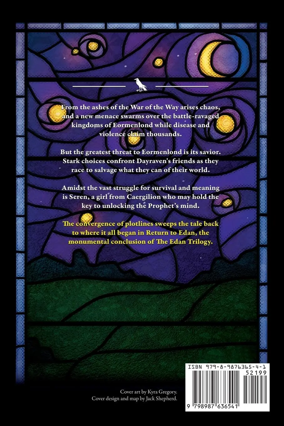 Rückseite: 9798987636541 | Return to Edan | Book Three of The Edan Trilogy | Philip Chase | Buch