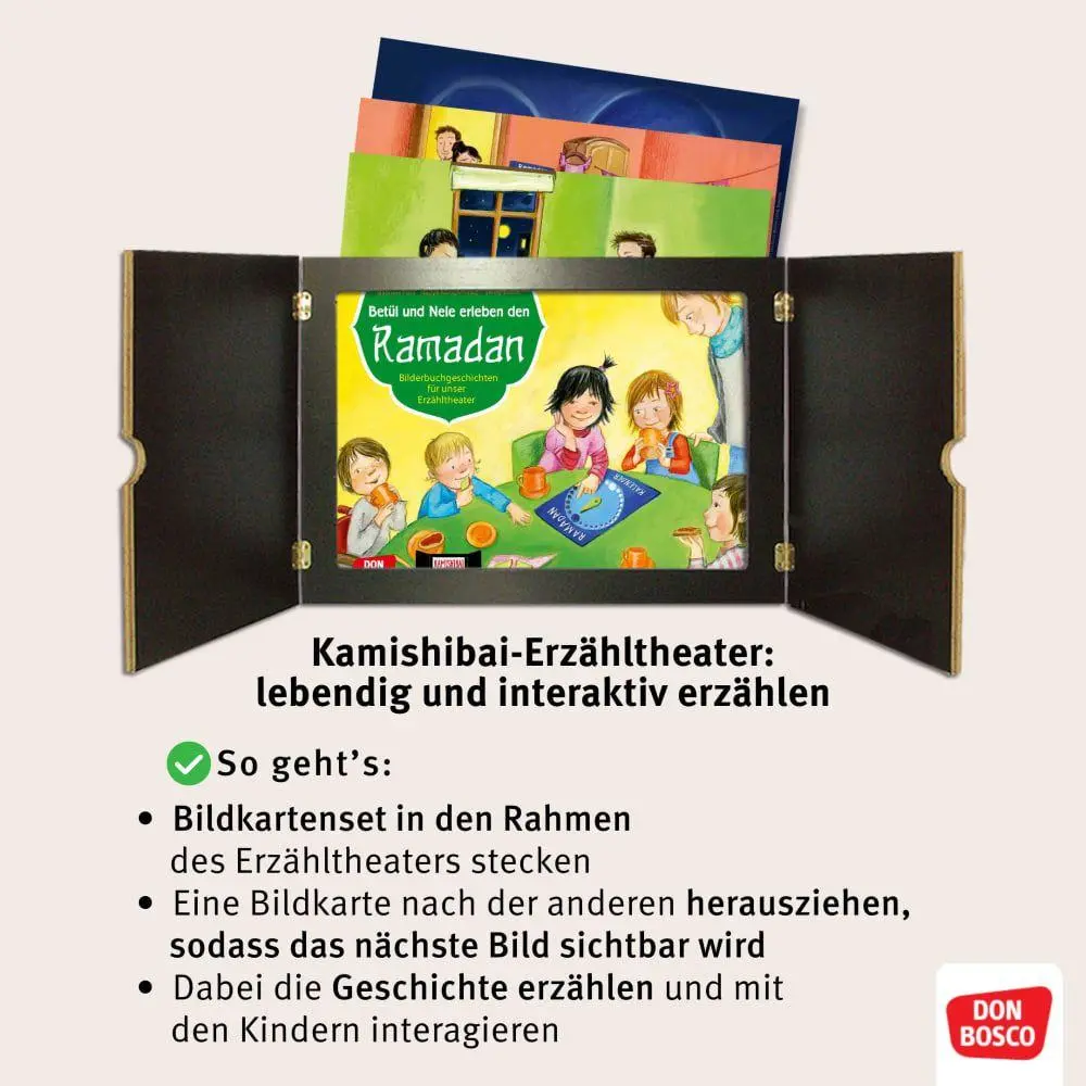 Bild: 4260179516641 | Betül und Nele feiern Erntedank. Kamishibai Bildkartenset. | Box