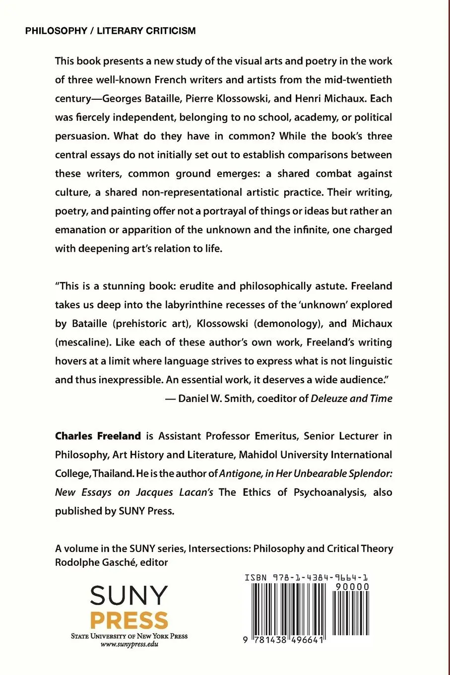 Rückseite: 9781438496641 | Apparitions, Daemons, and Emanations | Charles Freeland | Taschenbuch