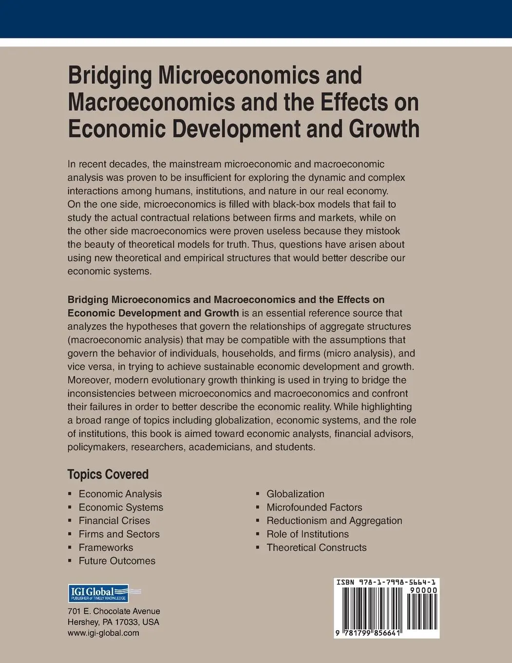 Rückseite: 9781799856641 | Bridging Microeconomics and Macroeconomics and the Effects on...