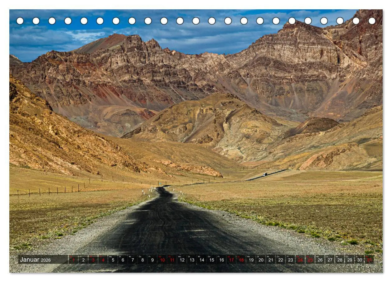 Bild: 9783457626641 | Auf der Seidenstraße durch das Pamir-Gebirge (Tischkalender 2026...