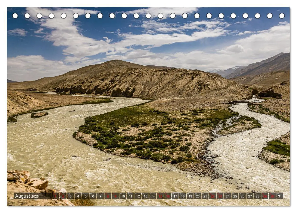 Bild: 9783457626641 | Auf der Seidenstraße durch das Pamir-Gebirge (Tischkalender 2026...