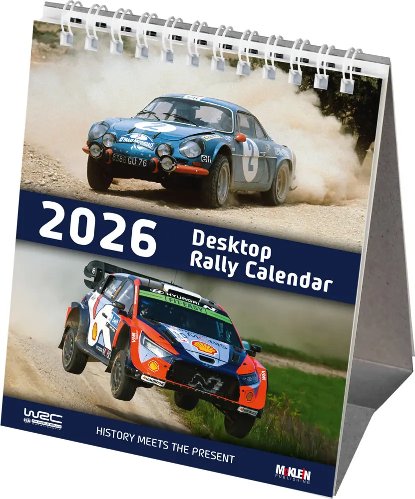 Cover: 9783947156641 | 2026 Desktop Rally Calendar | History meets the Present | Klein | 2026
