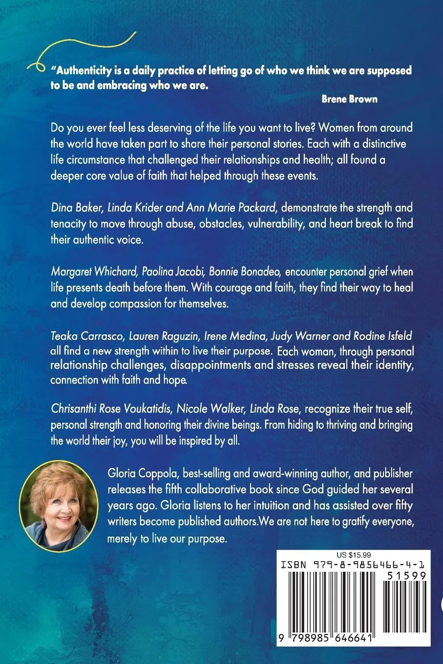Rückseite: 9798985646641 | Women Standing Strong Together Vol II | Gloria Coppola (u. a.) | Buch