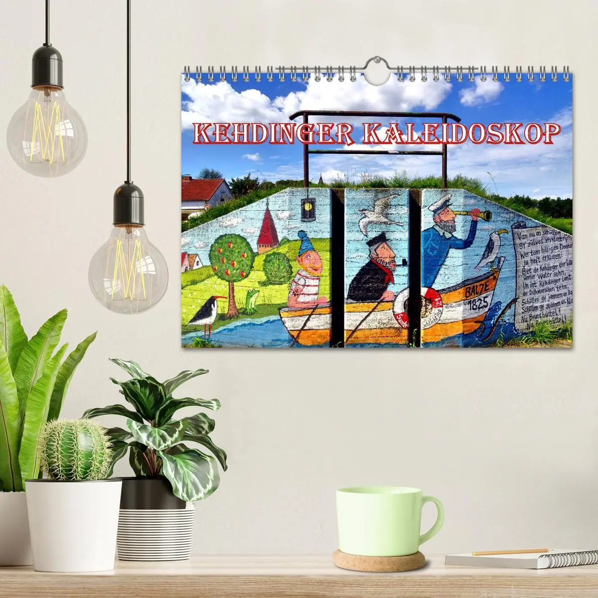 Bild: 9783457546741 | Kehdinger Kaleidoskop (Wandkalender 2026 DIN A4 quer), CALVENDO...