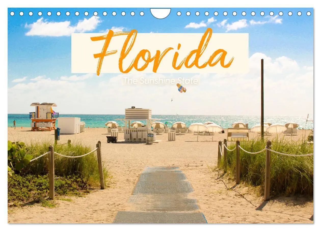 Cover: 9783457616741 | Florida - The Sunshine State (Wandkalender 2026 DIN A4 quer),...
