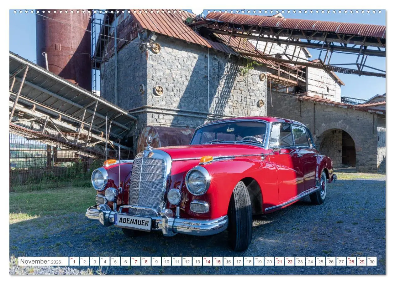 Bild: 9783457786741 | Mercedes Benz Adenauer: Legenden sind rot. (Wandkalender 2026 DIN...