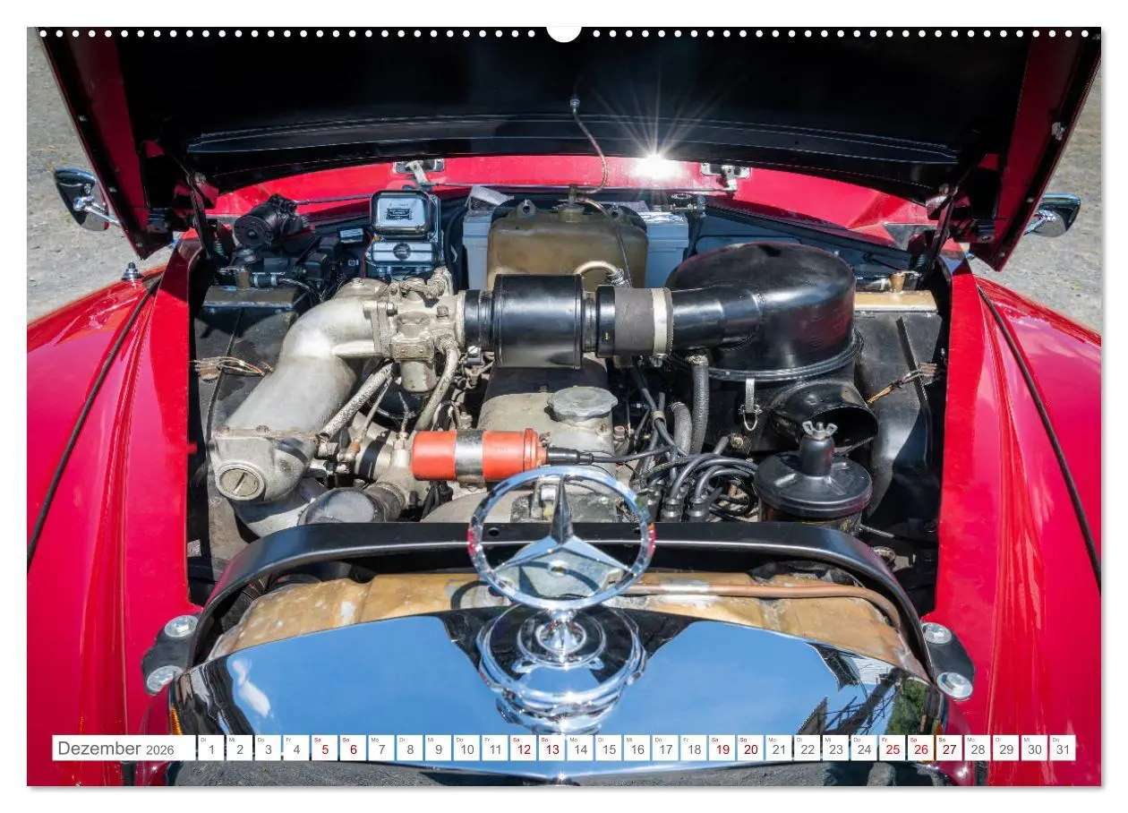 Bild: 9783457786741 | Mercedes Benz Adenauer: Legenden sind rot. (Wandkalender 2026 DIN...