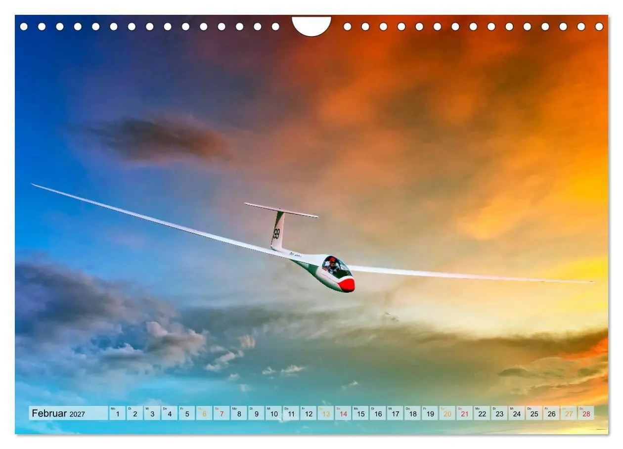 Bild: 9783569586741 | Segelflug, ein Stück Freiheit (Wandkalender 2027 DIN A4 quer),...