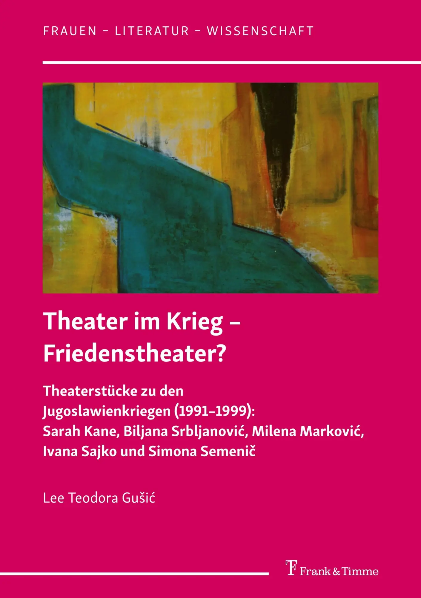 Cover: 9783732906741 | Theater im Krieg - Friedenstheater? | Lee Teodora Gu¿ic | Taschenbuch