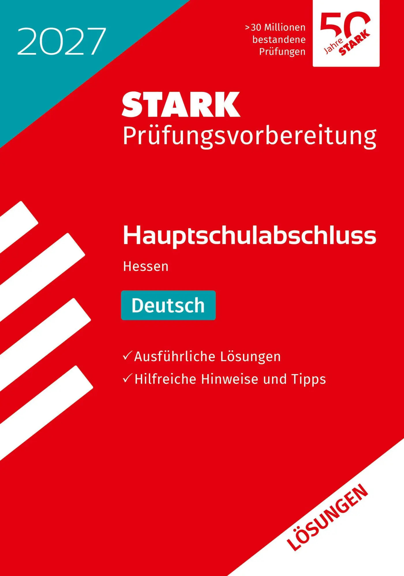 Cover: 9783849066741 | STARK Lösungen zu Deutsch - Hauptschulabschluss 2027 Hessen -...