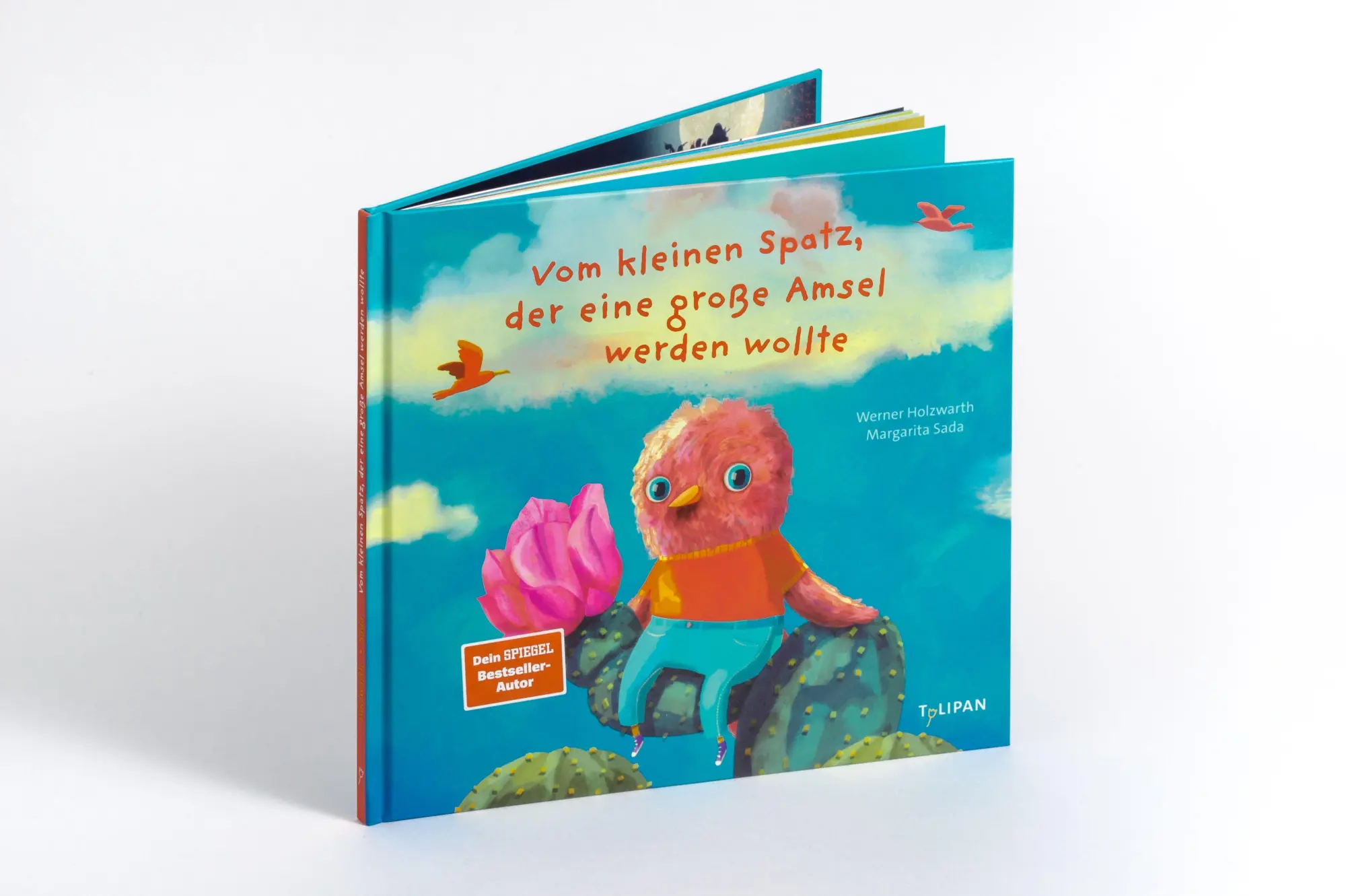 Bild: 9783864296741 | Vom kleinen Spatz, der eine große Amsel werden wollte | Holzwarth