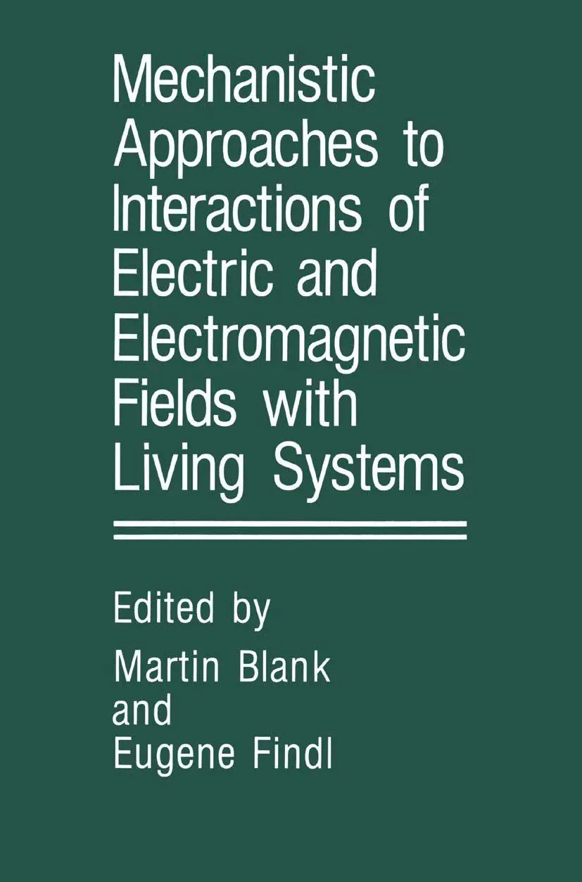 Cover: 9780306426841 | Mechanistic Approaches to Interactions of Electric and...