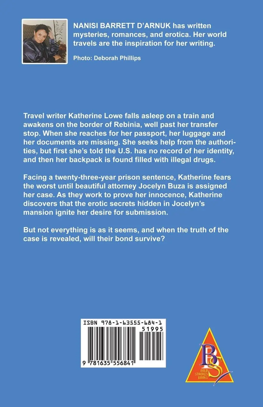 Rückseite: 9781635556841 | Arrested Pleasures | Nanisi Barrett D'Arnuk | Taschenbuch | Englisch