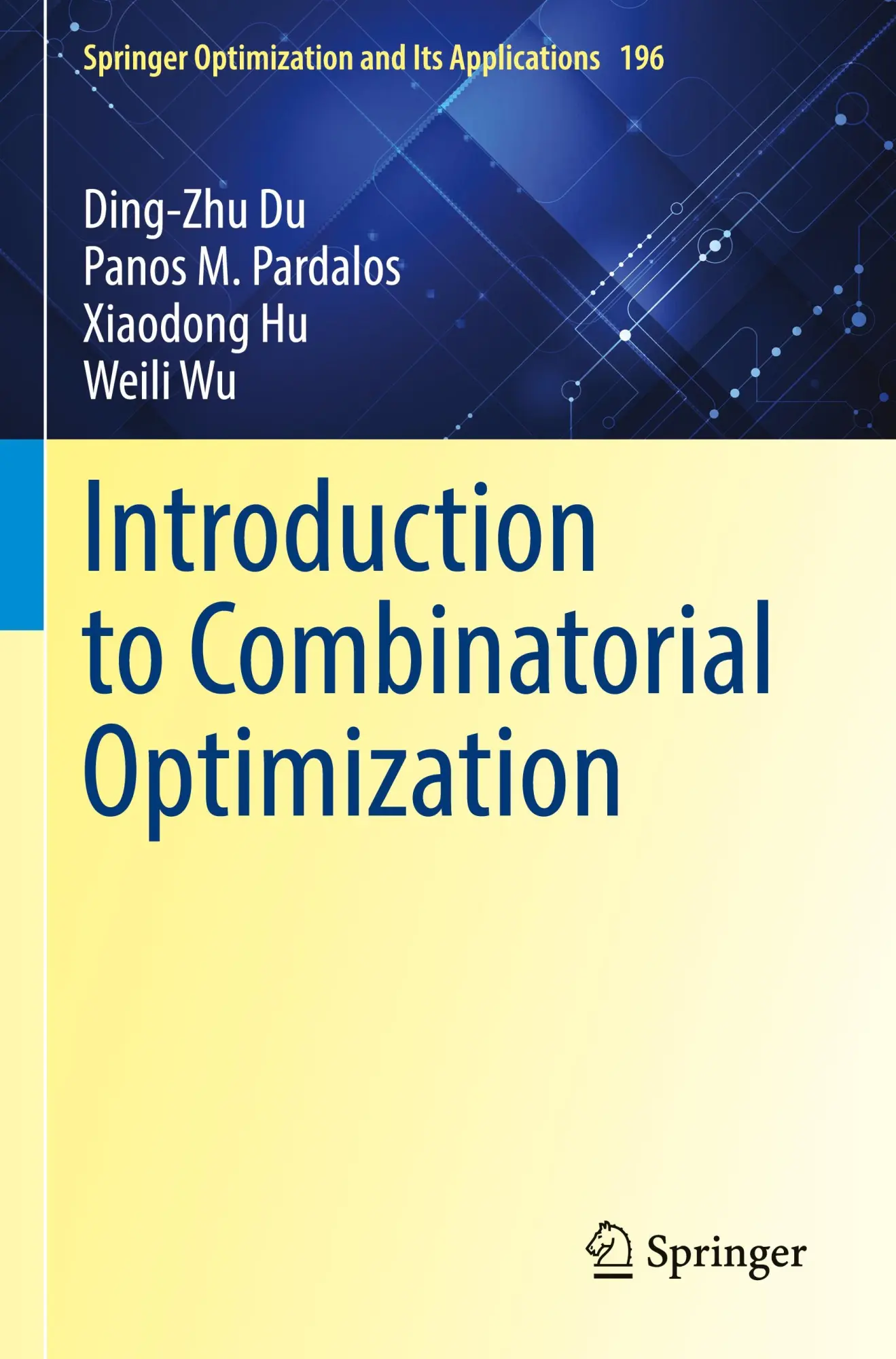 Cover: 9783031116841 | Introduction to Combinatorial Optimization | Ding-Zhu Du (u. a.) | xi Cover: 9783031116841 | Introduction to Combinatorial Optimization | Ding-Zhu Du (u. a.) | xi