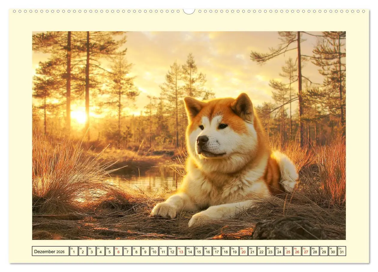 Bild: 9783457846841 | Akita Inu in der Natur. Japans edle und sanfte Schönheit...