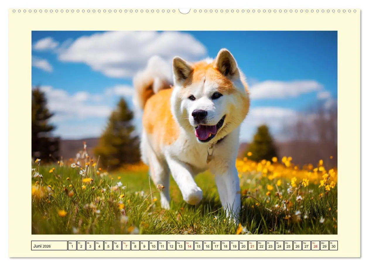 Bild: 9783457846841 | Akita Inu in der Natur. Japans edle und sanfte Schönheit...