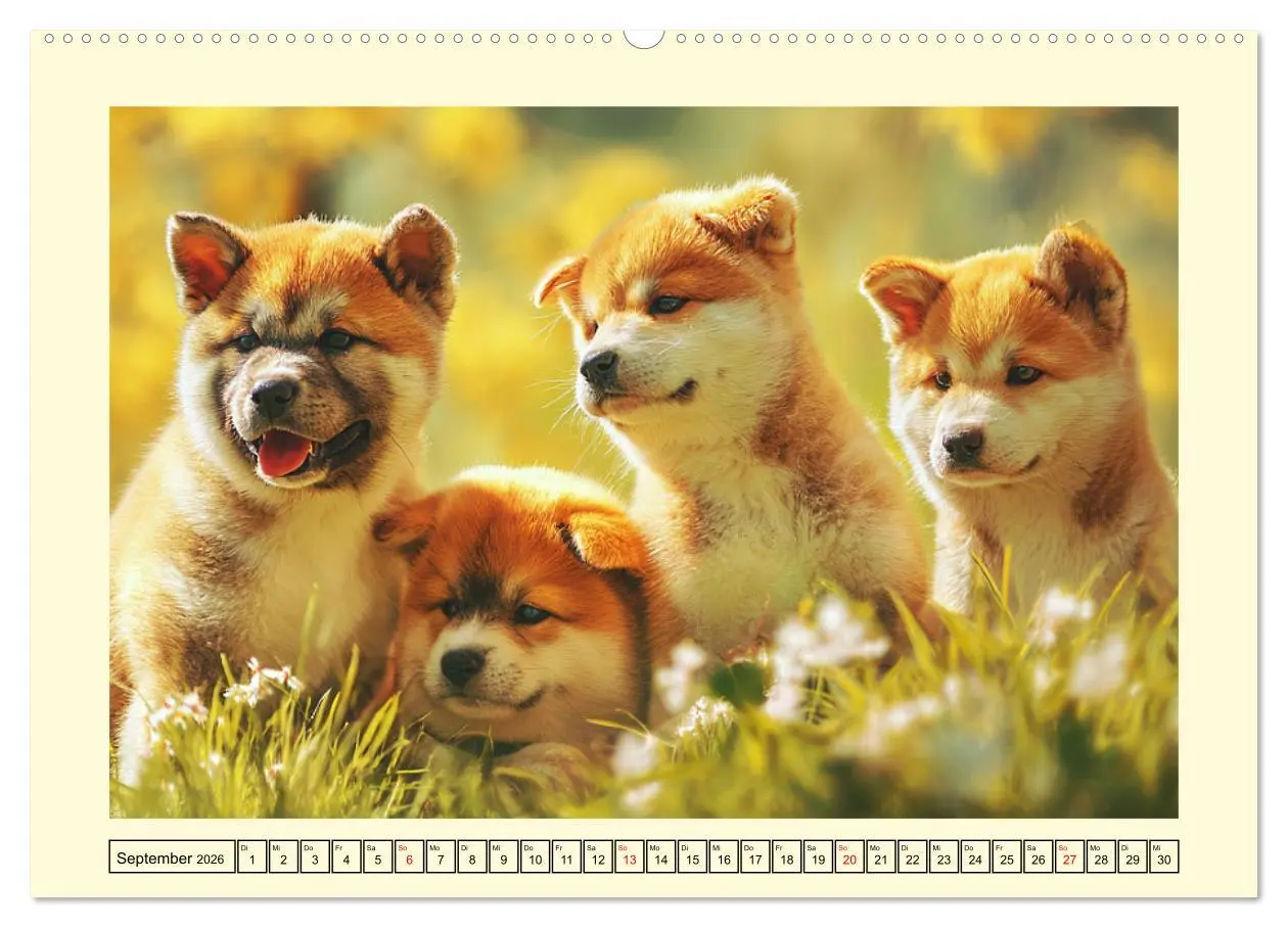 Bild: 9783457846841 | Akita Inu in der Natur. Japans edle und sanfte Schönheit...